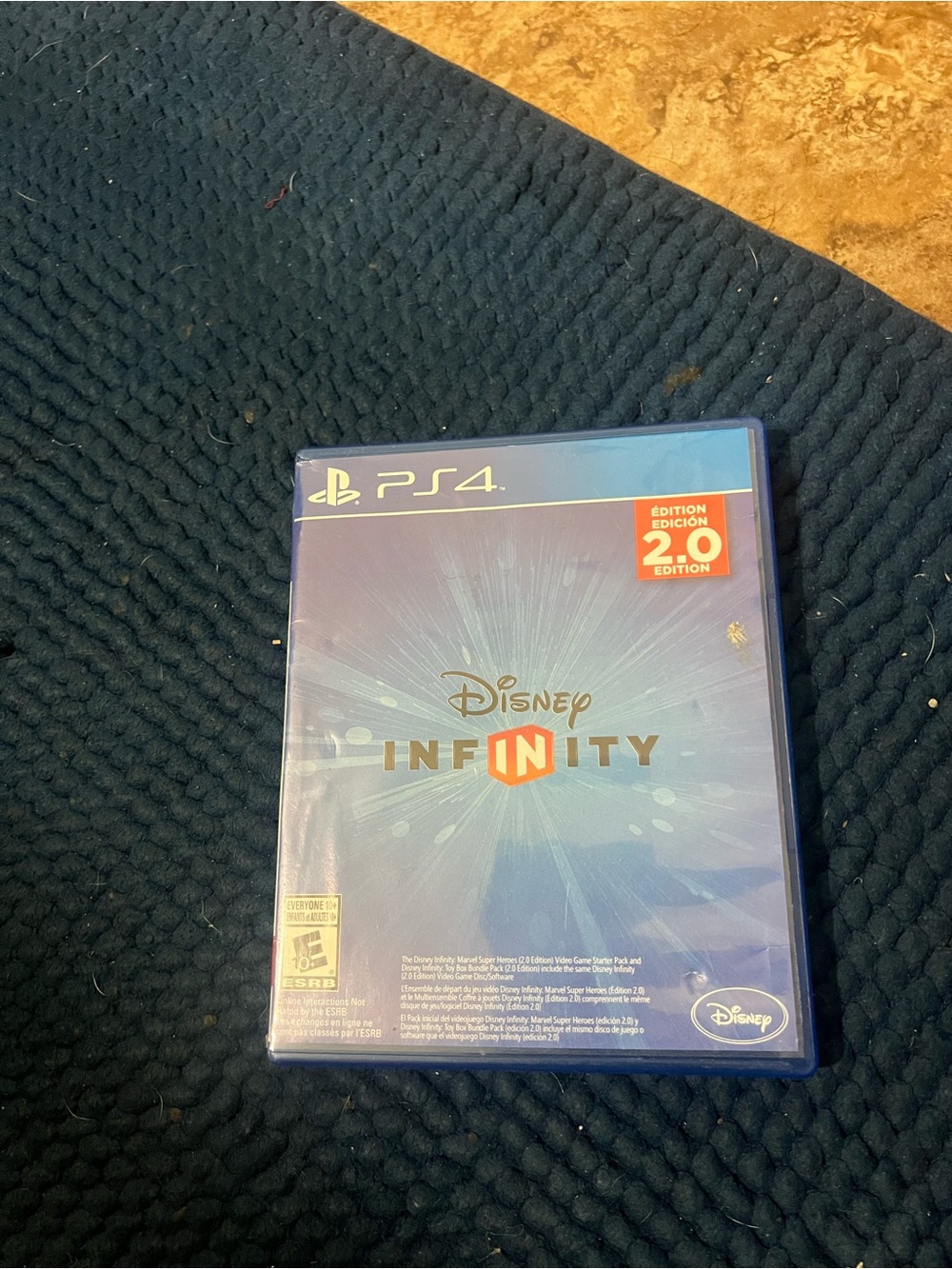 Disney Infinity 2.0 Edition PS4 Blue Case